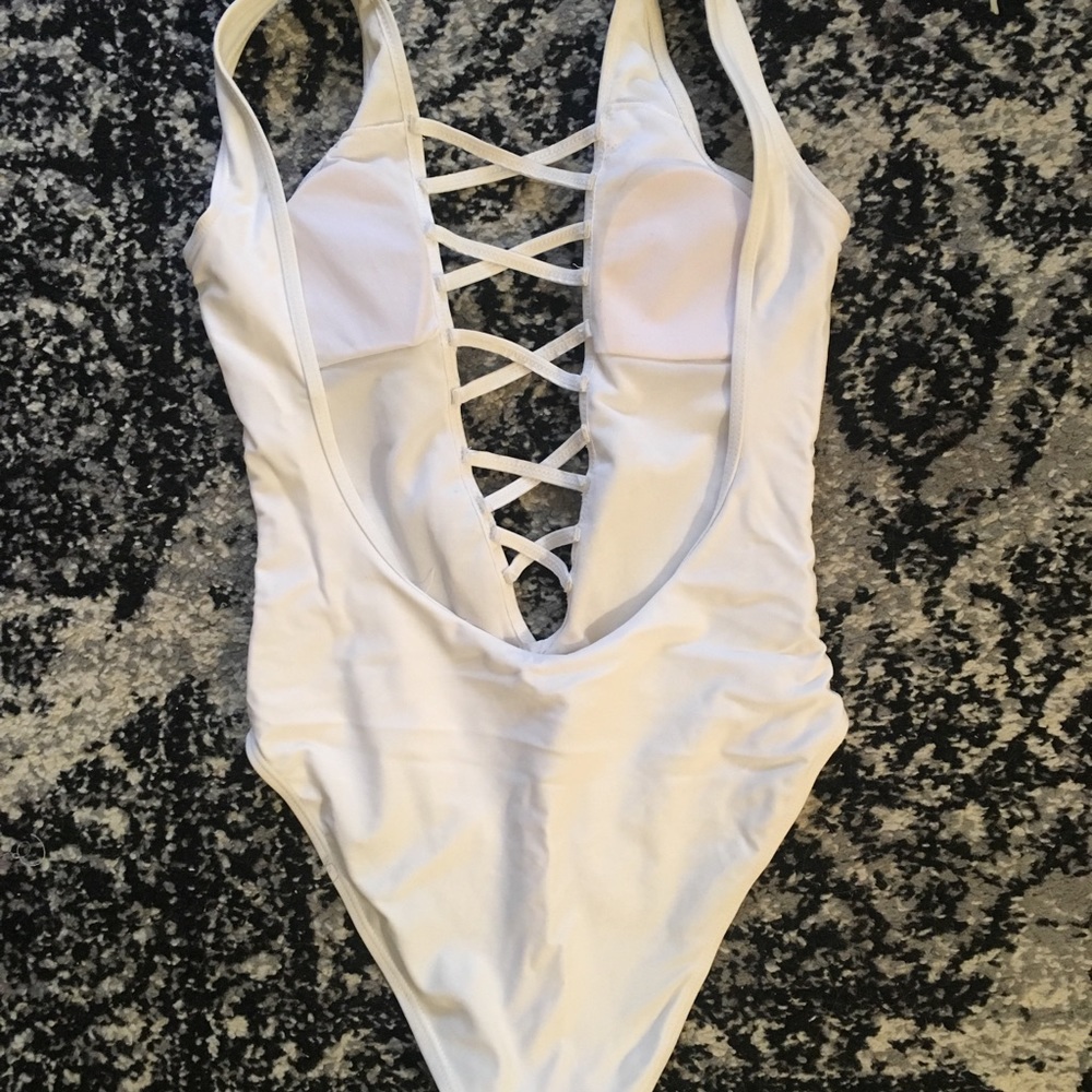 White Fly Nation One-Piece - Picture 3 of 4